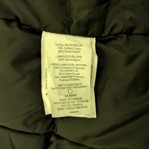 Long Black Moose Knuckle Jacket - Picture 8 of 9